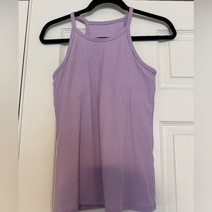 Klassy Network High Neck Ribbed Brami - Lavender